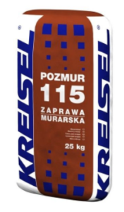 Zaprawa murarska Pozmur 115 (25 kg)