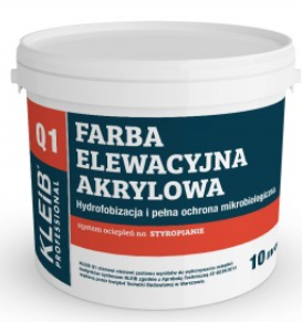 Farba elewacyjna akrylowa Q1 Kleib