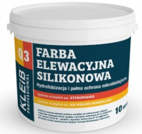 Farba elewacyjna silikonowa Q3 Kleib